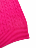 [VIP Exclusive] 2026 New RL Embroidered Cowl-Neck Cable-Knit Jumper (CC921-B60)
