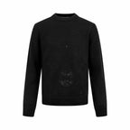 [VIP Exclusive] 2026 New Arrival: LY Letter Cut-out Crochet Jumper (25400-B45)