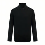 2026 New Triangle Brand Jacquard Turtleneck Jumper (25283-B20)