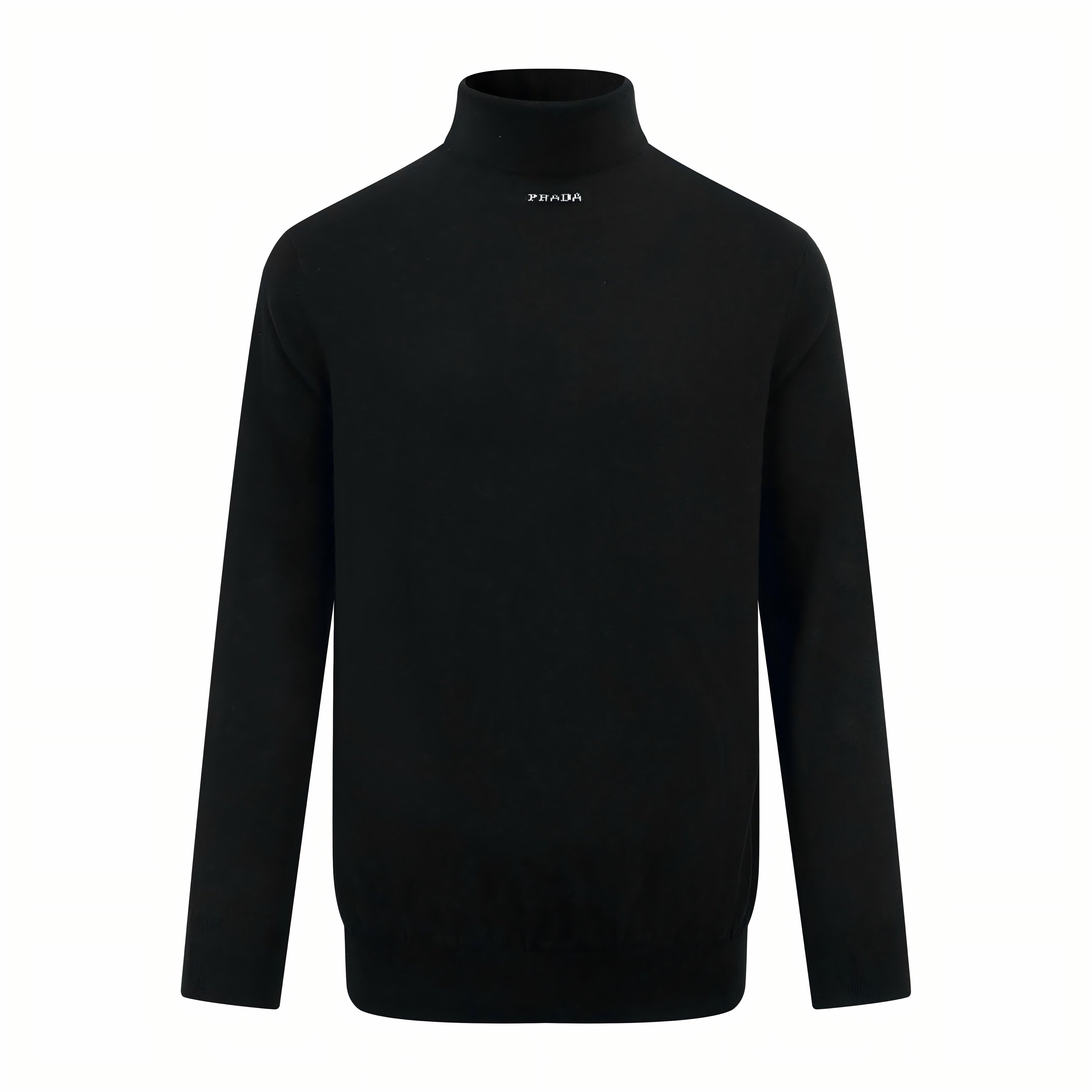 2026 New Triangle Brand Jacquard Turtleneck Jumper (25283-B20)