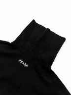 2026 New Triangle Brand Jacquard Turtleneck Jumper (25283-B20)