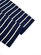 [VIP Exclusive] 2026 New Triangle Brand Striped Embroidered Button-Side-Opening Jumper (25342-B35)