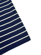 [VIP Exclusive] 2026 New Triangle Brand Striped Embroidered Button-Side-Opening Jumper (25342-B35)