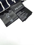 [VIP Exclusive] 2026 New Triangle Brand Striped Embroidered Button-Side-Opening Jumper (25342-B35)