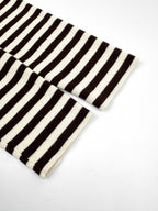 [VIP Exclusive] 2026 New Triangle Brand Striped Embroidered Crew-Neck Jumper (25341-B30)