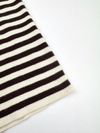 [VIP Exclusive] 2026 New Triangle Brand Striped Embroidered Crew-Neck Jumper (25341-B30)
