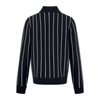 [VIP Exclusive] 2026 New Triangle Brand Striped Embroidered Long-Sleeved Jumper (25318-B95)