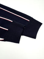 [VIP Exclusive] 2026 New Triangle Brand Striped Embroidered Long-Sleeved Jumper (25318-B95)