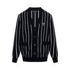 [VIP Exclusive] 2026 New Triangle Brand Striped Embroidered Cardigan (25306-B90)