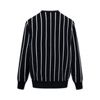 [VIP Exclusive] 2026 New Triangle Brand Striped Embroidered Cardigan (25306-B90)