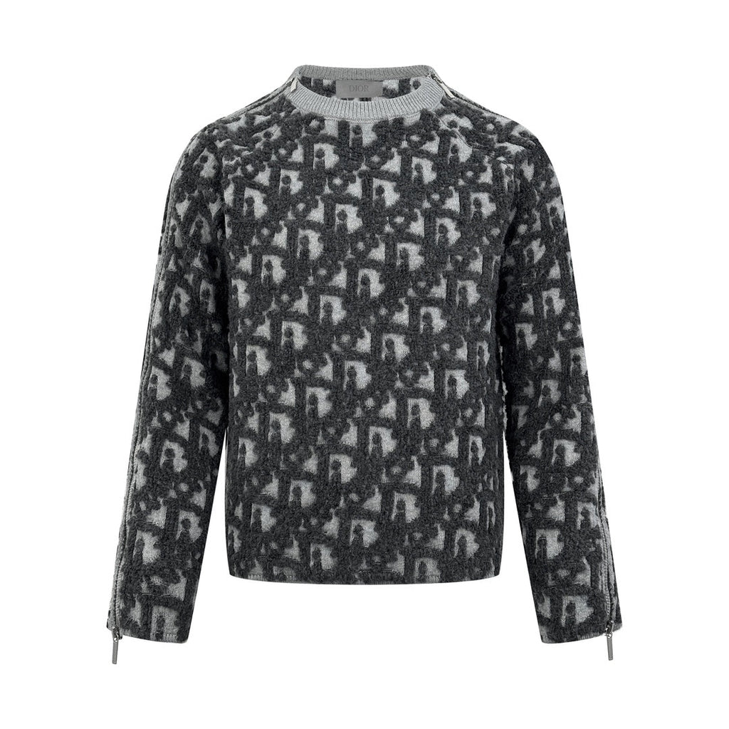 2026 New Arrival CD Jacquard Zip-Up Jumper (25305-C20)