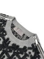 [VIP Exclusive] 2026 New Arrival CD Jacquard Zip-Up Jumper (25305-C20)