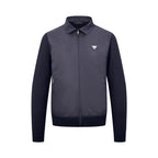 [VIP Exclusive] 2026 New Triangle Brand Triangular Logo Knitted Patchwork Nylon Jacket (25359-B80)
