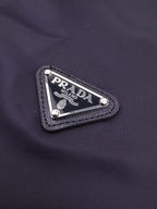 [VIP Exclusive] 2026 New Triangle Brand Triangular Logo Knitted Patchwork Nylon Jacket (25359-B80)