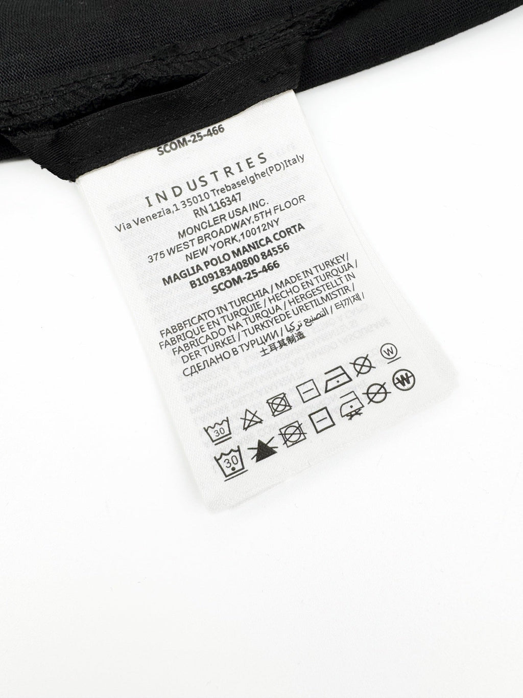2026 New Mon Patch Logo Short-Sleeved T-Shirt (AA539-A10)