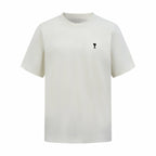 [VIP Exclusive] 2026 New Heart A Short-Sleeved T-Shirt with Heart-Shaped Text Print (AA555-A00)