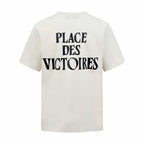 [VIP Exclusive] 2026 New Heart A Short-Sleeved T-Shirt with Heart-Shaped Text Print (AA555-A00)