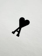 [VIP Exclusive] 2026 New Heart A Short-Sleeved T-Shirt with Heart-Shaped Text Print (AA555-A00)