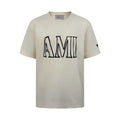 2026 New Heart A Letter Print Box-Fit Short-Sleeved T-Shirt (BB813-A15)