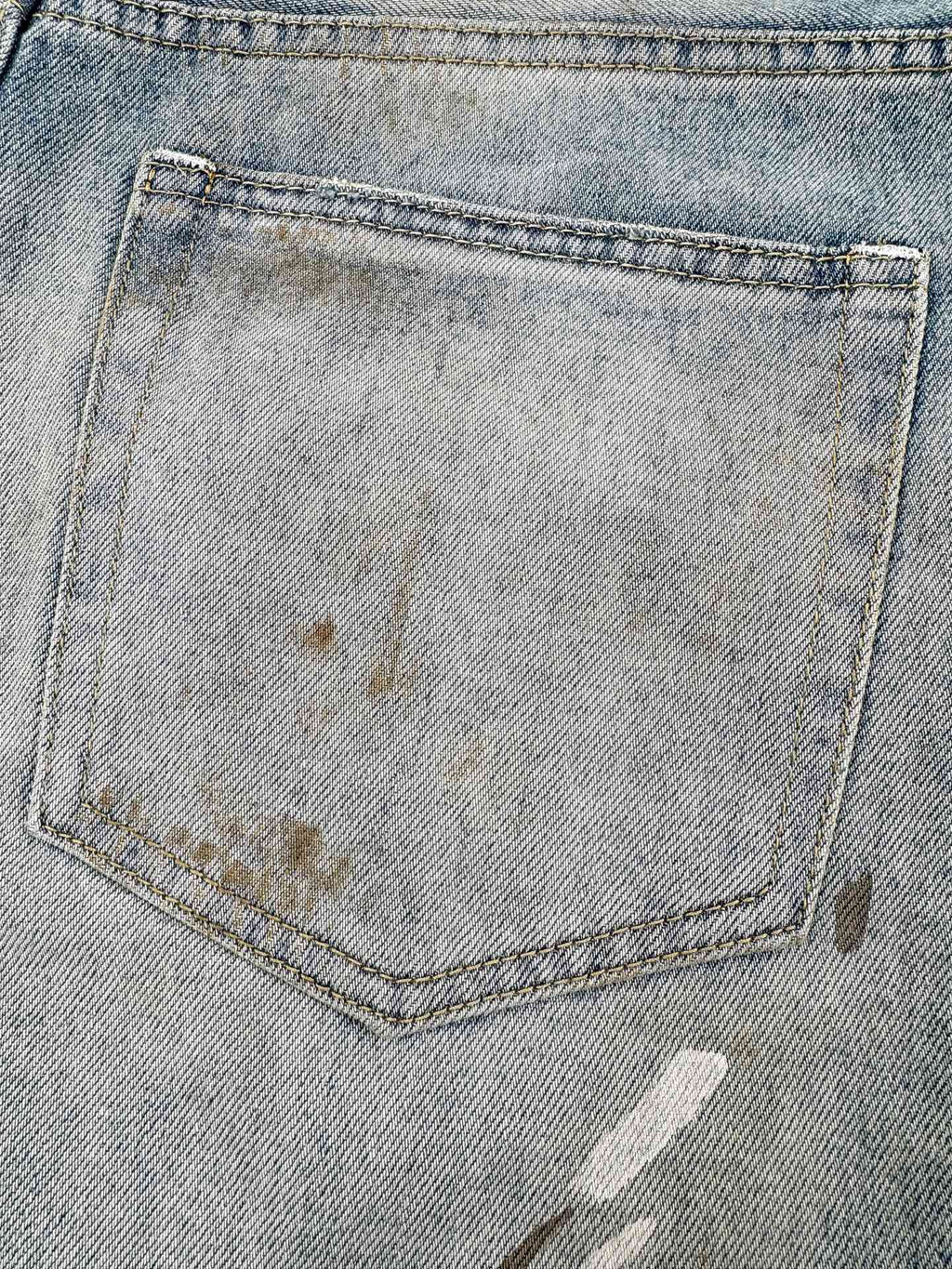 2026 New Acn Ink-Washed Denim Shorts (CC956-B00)