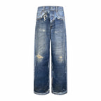 2026 New Acn Optical Illusion Print Dyed Jeans (CC961-C05)