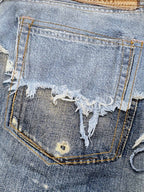 2026 New Acn Optical Illusion Print Dyed Jeans (CC961-C05)