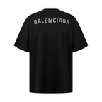 2026 New Balen Short-Sleeved Rhinestone Top (25208-A30)