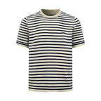 2026 New Triangle Brand Embroidered Striped Short-Sleeved Jumper (CC965-A75)