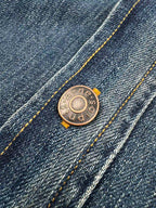 [VIP Exclusive] 2026 New Acn Splash-Painted Distressed Denim Shirt (BB801-B55)