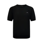 2026 New Triangle Brand Jacquard Short-Sleeved Jumper (AA590-A40)