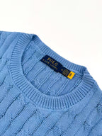 2026 Women’s RL Twisted-Knit Short-Sleeved Jumper (FF720)