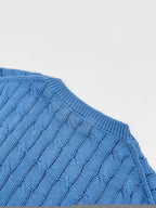 2026 Women’s RL Twisted-Knit Short-Sleeved Jumper (FF720)