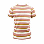 2026 Women’s Triangle Brand Logo Striped Short-Sleeved T-Shirt (FF709)