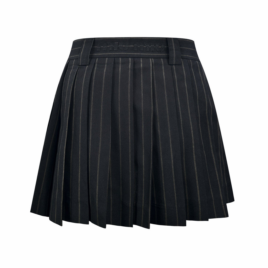 2026 Women’s MM Patchwork Embroidered Striped Skirt (FF706)