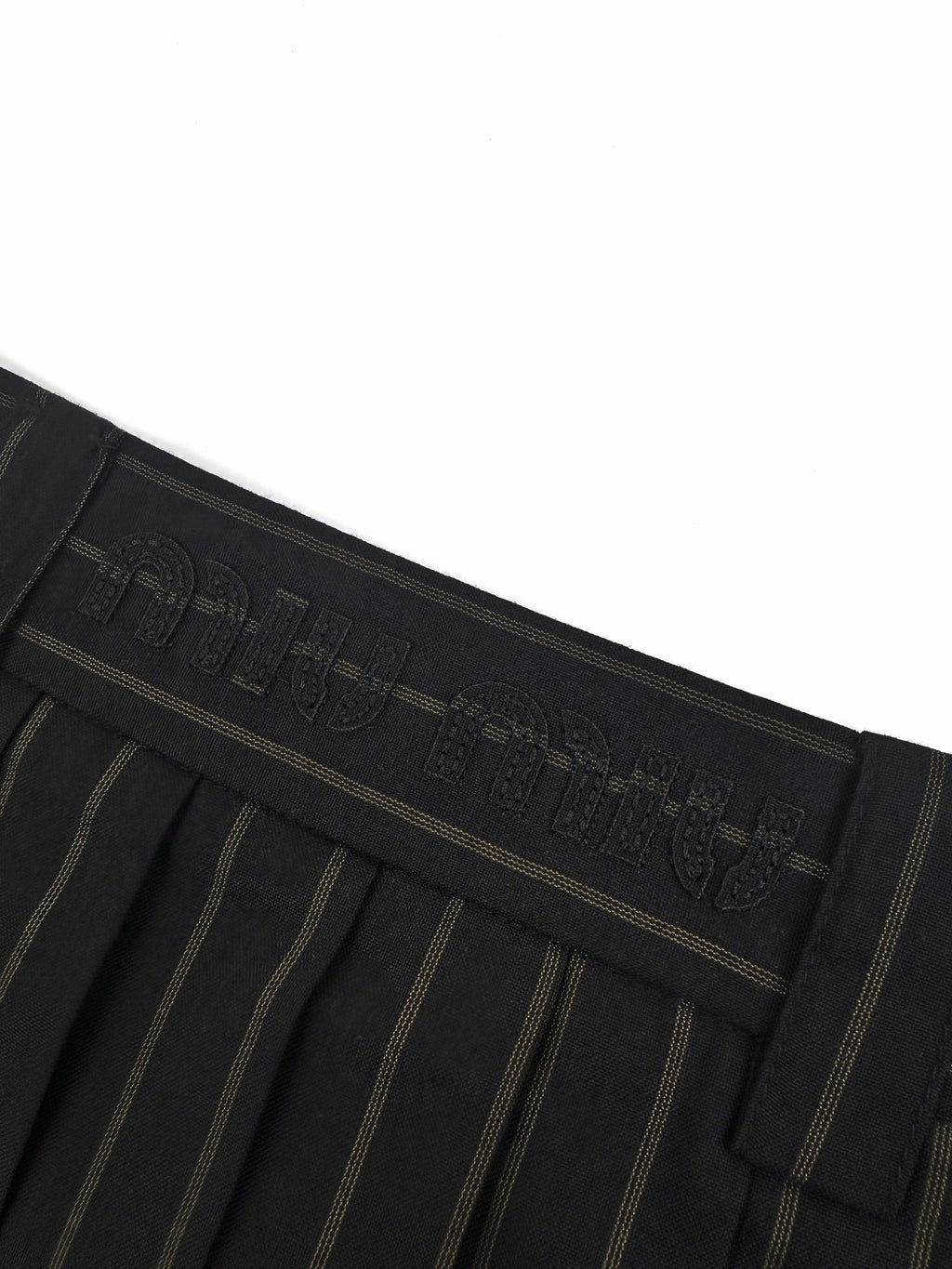 2026 Women’s MM Patchwork Embroidered Striped Skirt (FF706)