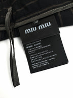 2026 Women’s MM Patchwork Embroidered Striped Skirt (FF706)