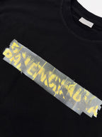 [VIP Exclusive] 2026 New Balen Tape Graffiti Short-Sleeved T-Shirt (CC972-A20)