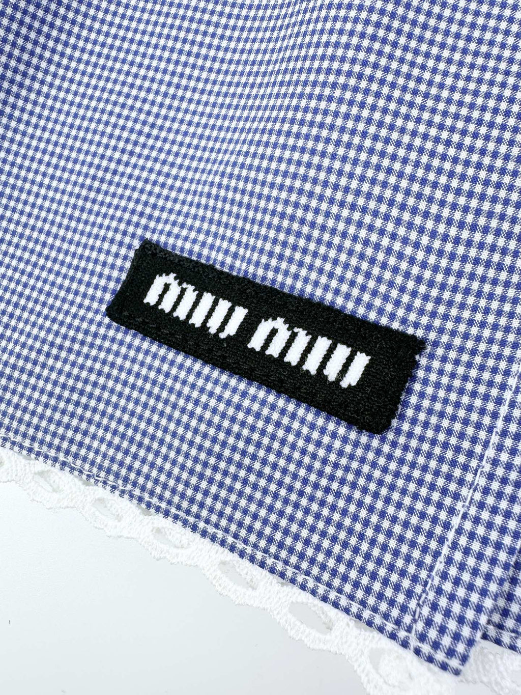 2026 Women’s MM Logo Check Skirt (FF724)