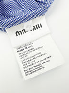 2026 Women’s MM Logo Check Skirt (FF724)
