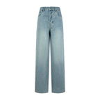 2026 Women’s MM Embroidered Logo Jeans  (EE410)