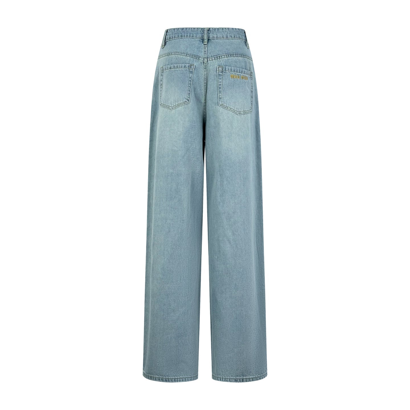 2026 Women’s MM Embroidered Logo Jeans  (EE410)