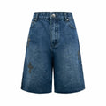 2026 Women’s CH Cross Logo Denim Shorts (EE407)
