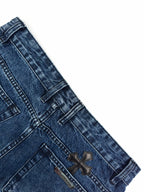 2026 Women’s CH Cross Logo Denim Shorts (EE407)