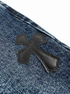 2026 Women’s CH Cross Logo Denim Shorts (EE407)