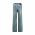 2026 Women’s Way Embroidered Leather-Tagged Jeans (EE414)