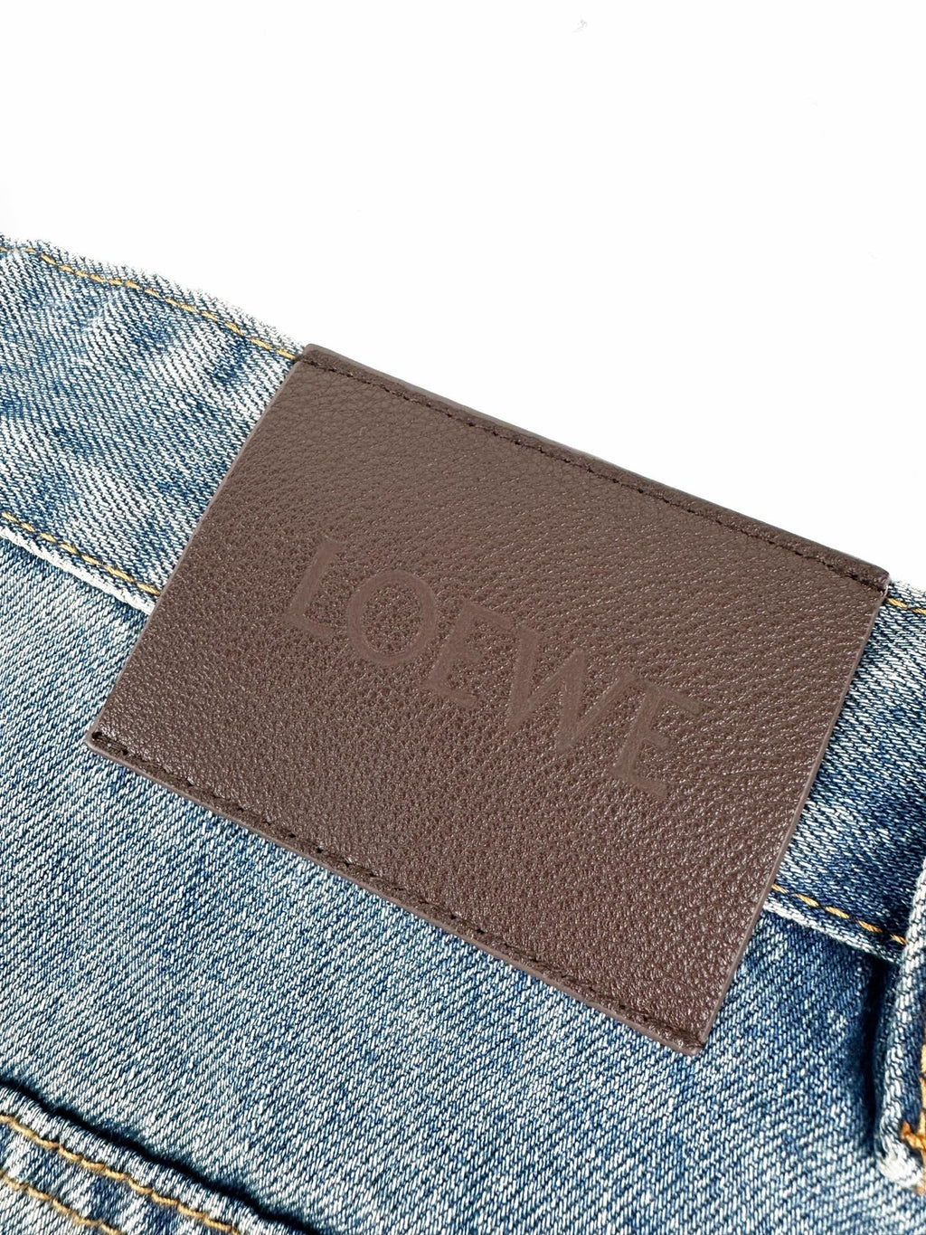 2026 Women’s Way Embroidered Leather-Tagged Jeans (EE414)
