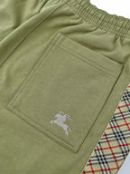 2026 New BBR Embroidered Check Ribbon Shorts (BB831-A50)