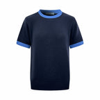 2026 Women’s Triangle Brand Short-Sleeved Jumper with Triangle Logo (DD102)