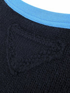 2026 Women’s Triangle Brand Short-Sleeved Jumper with Triangle Logo (DD102)