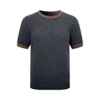 [VIP Exclusive] 2026 New Triangle Brand Short-Sleeved Sweater with Triangle Logo (AA569-A50)